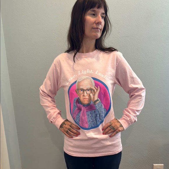 Leslie Jordan Long Sleeve T Sz S - Picture 1 of 6